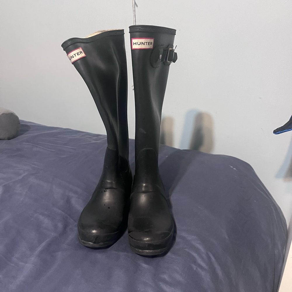 Hunter Original Tall Black Rain Boots